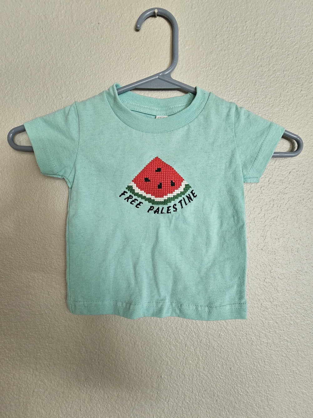 Rabbit Skins Mint Green Watermelon Tee